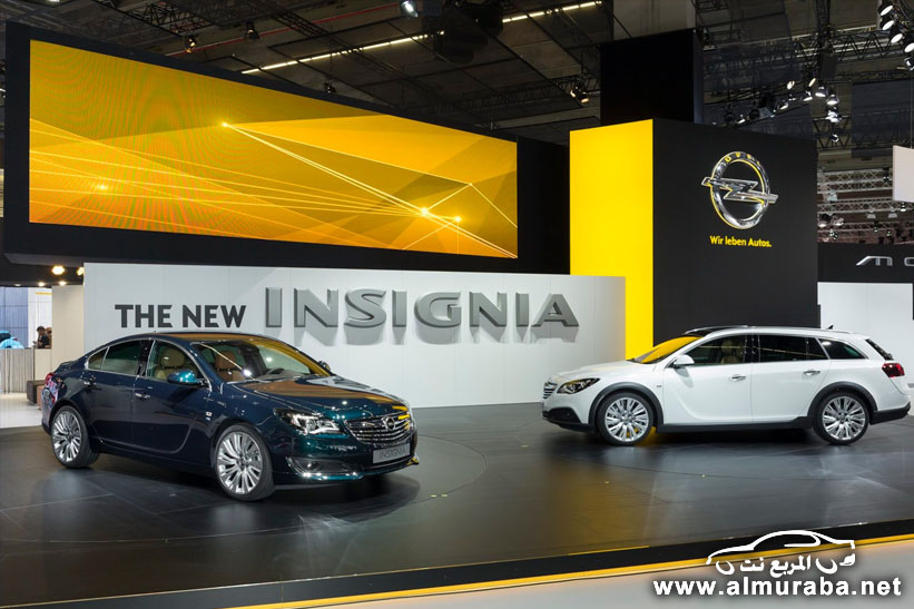 أوبل إنسيجنيا تعلن عن نموذج سيارتها المحدث في معرض فرانكفورت للسيارات Opel Insignia 8